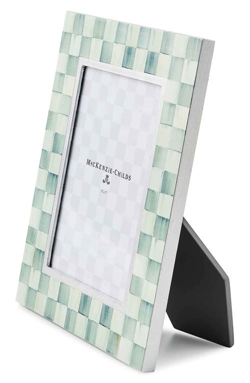 Mackenzie-childs Mackenzie Childs Check 5 X 7-inch Picture Frame In Green