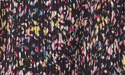 Vince Camuto Pleated Wide Leg Jumpsuit In Multi