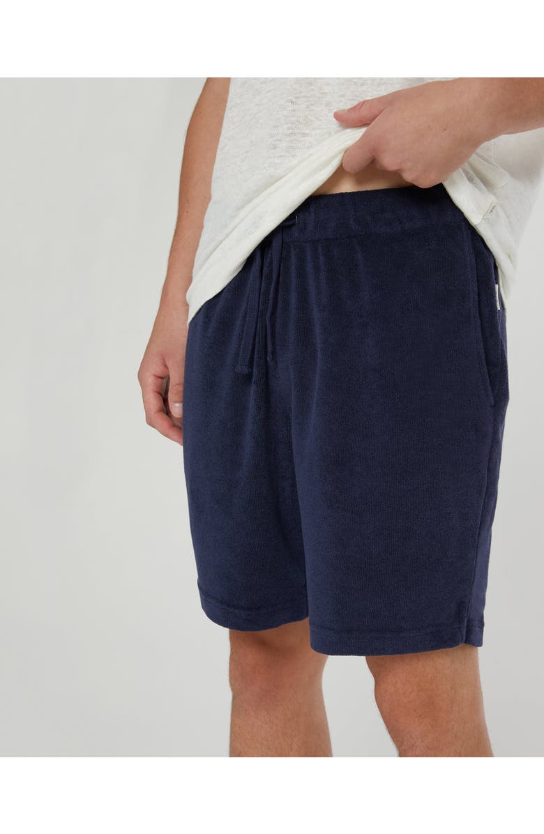 Onia Towel Terry Pull-on Short, Alternate, color, Deep Navy