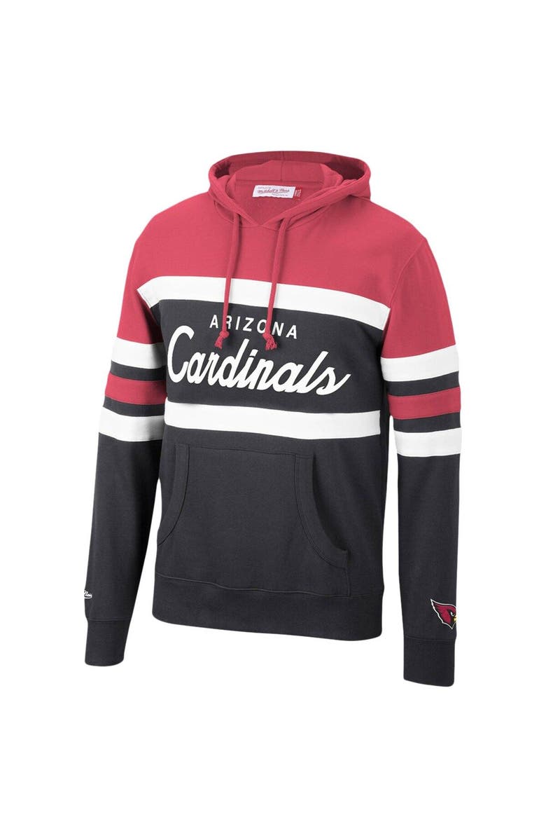 Mitchell & Ness Men's Mitchell & Ness Cardinal/Black Arizona Cardinals Head Coach Pullover Hoodie, Alternate, color, 