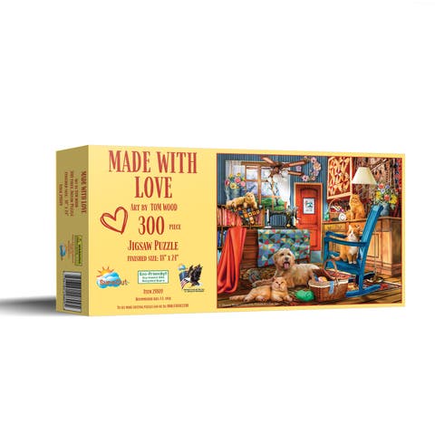 Made with Love 300 piece Jigsaw Puzzle for Adults