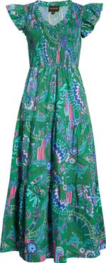 SUGARLIPS Vesper Sunfire Maxi Dress