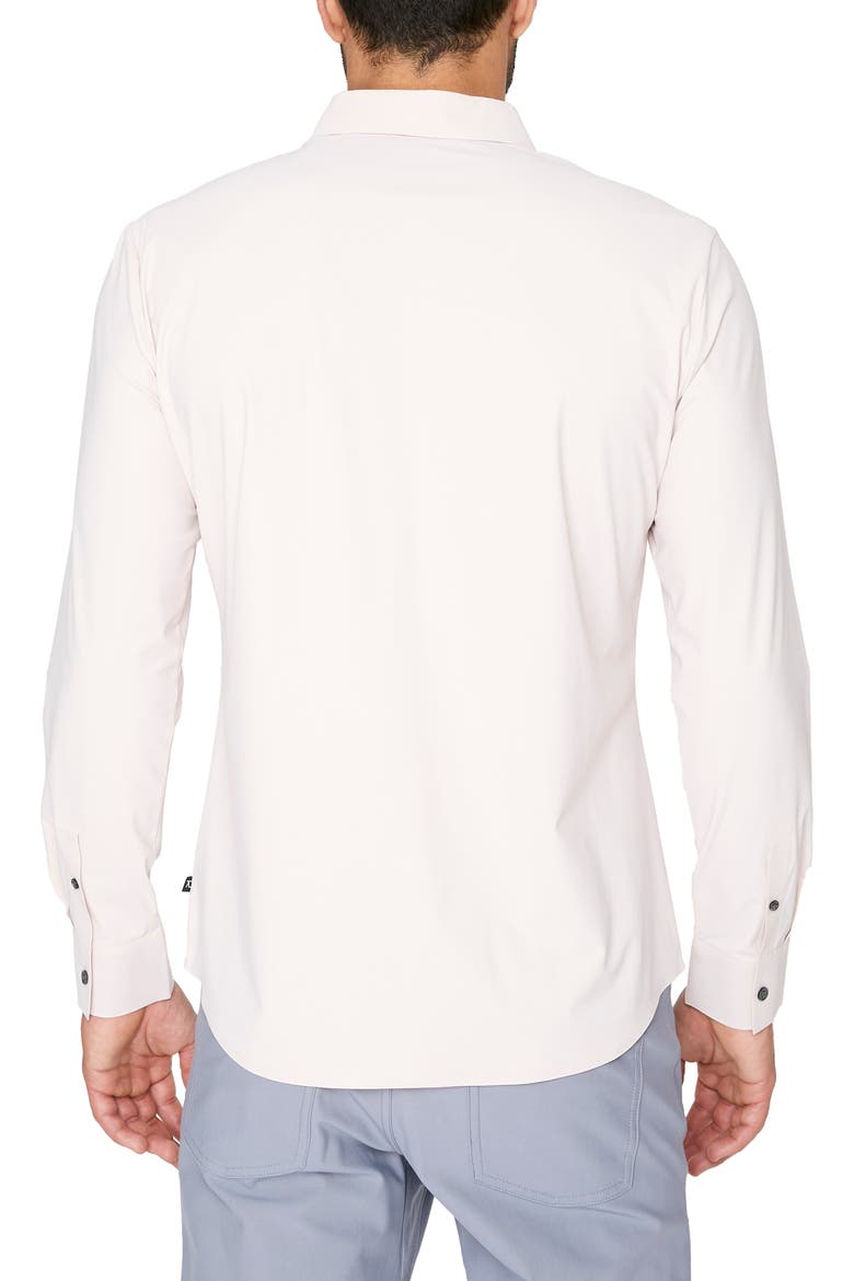 Young Americans Slim Fit Button-Up Performance Shirt, Alternate, color, DUSTY ROSE