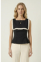 selected Black / Cream