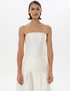 Alas Bridal Silk-wool Corset Top