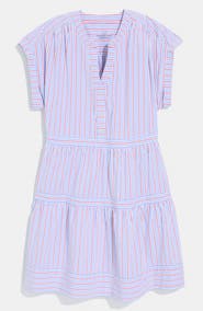 vineyard vines Dillon Harbor Seersucker UPF 30+ Minidress