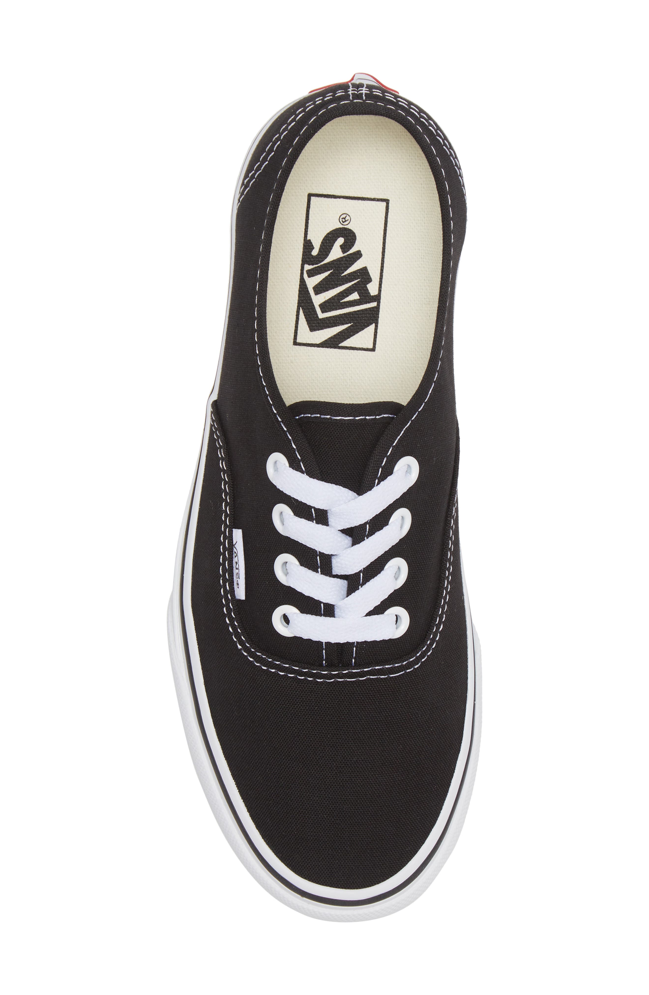 Vans Authentic Sneaker, Alternate, color, Black