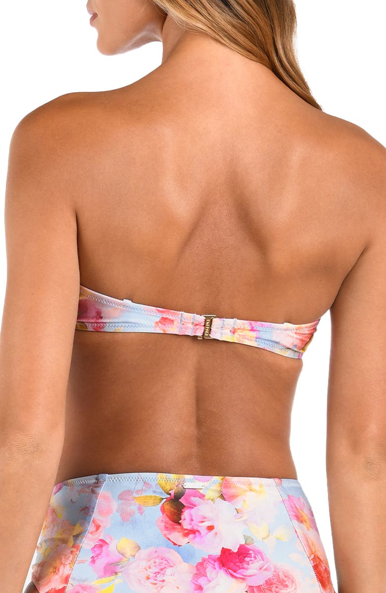 L'AGENCE Alexandria Underwire Bikini Top, Alternate, color, Pink