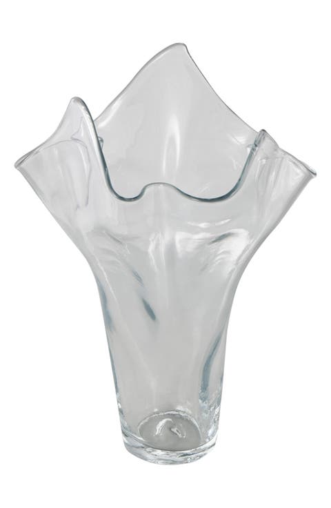 Clear Glass Vase