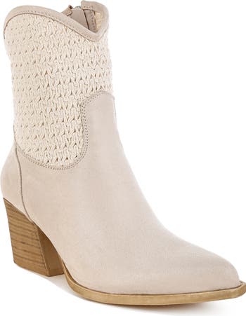 Bimmy Crochet Trim Western Bootie