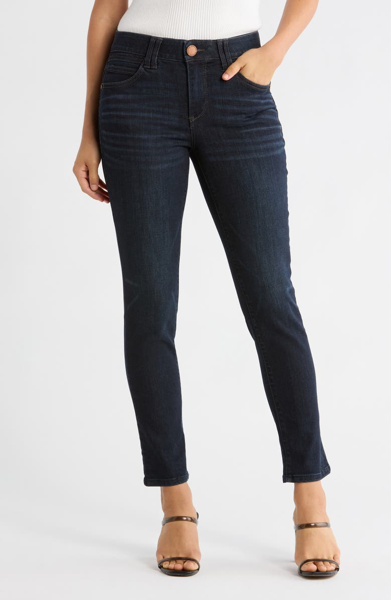 Democracy Skinny Stretch Jeans, Main, color, Dark Indigo Artisinal