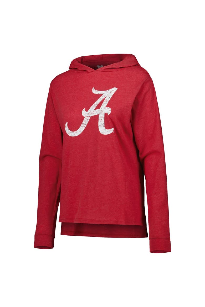 Women's Concepts Sport Crimson Alabama Crimson Tide Long Sleeve Hoodie T-Shirt & Pants Sleep Set, Alternate, color, Crimson
