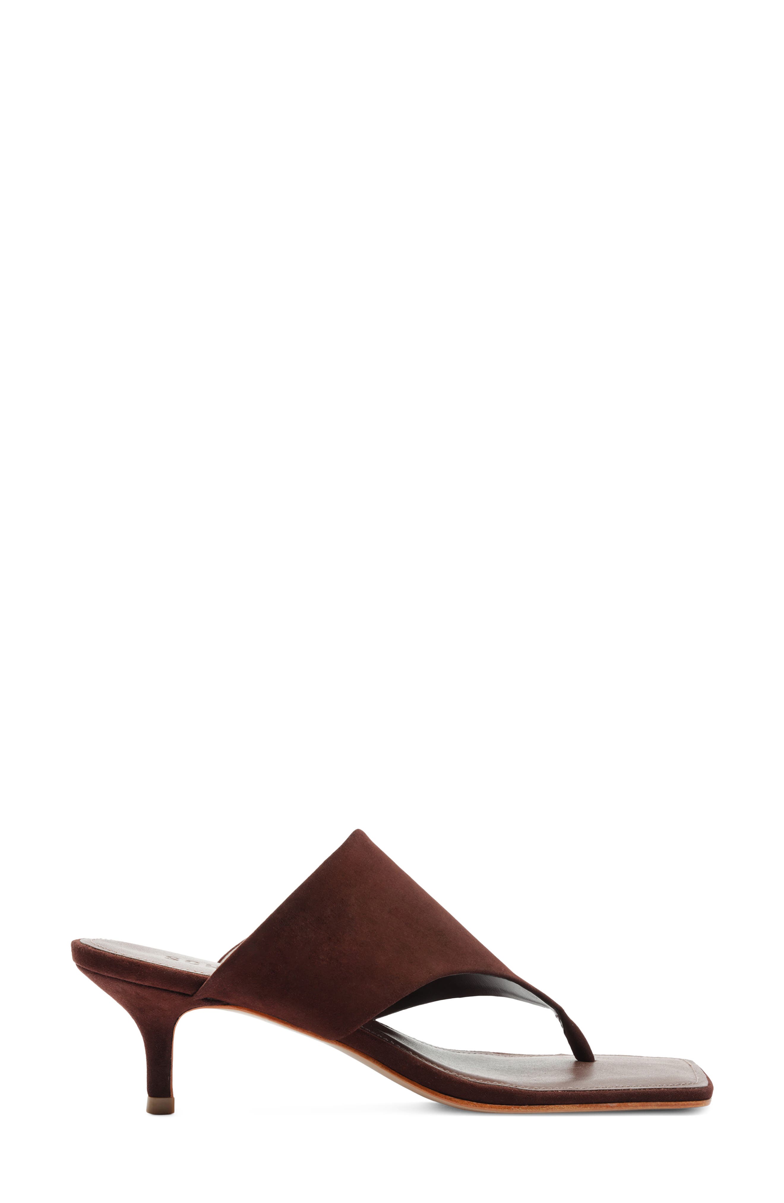 Schutz Sage Sandal, Alternate, color, Root Brown