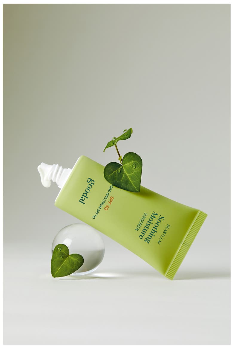 Heartleaf Soothing Moisture Sunscreen SPF 50, Alternate, color, NO COLOR