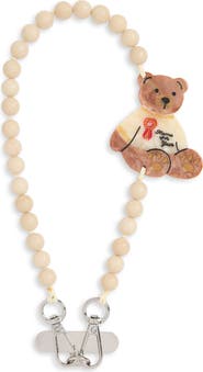 Solar Eclipse Mama Bear Beaded Phone Wrist Strap