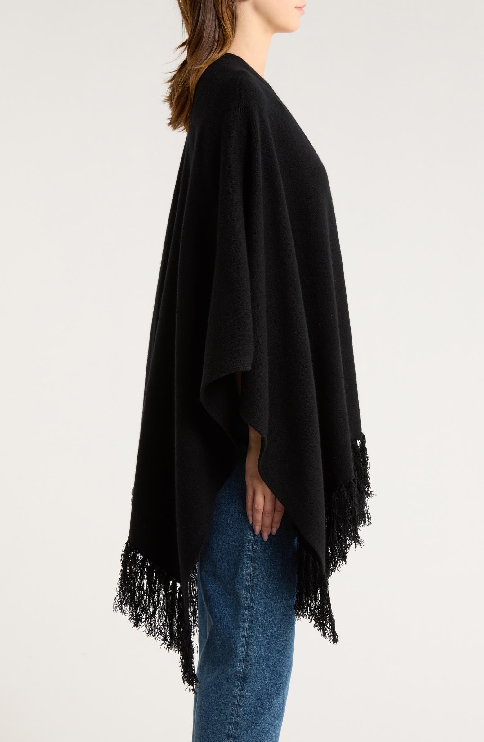 Chan Luu Wool & Cashmere Ruana | Nordstrom