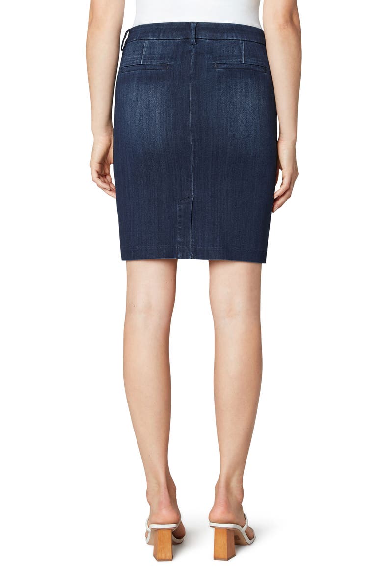 Denim Pencil Skirt, Alternate, color, GRANVILLE