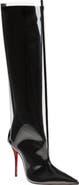 Christian Louboutin Zurprize Clear Encased Pointed Toe Boot