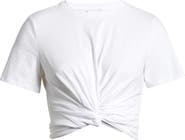 Petal & Pup Brinnie Twist Front Cotton Crop T-Shirt