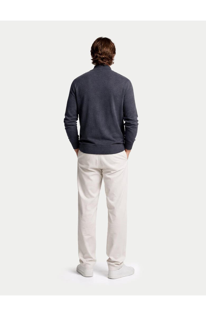 Gobi Cashmere Timeless Full-Zip Cashmere Cardigan, Alternate, color, Charcoal