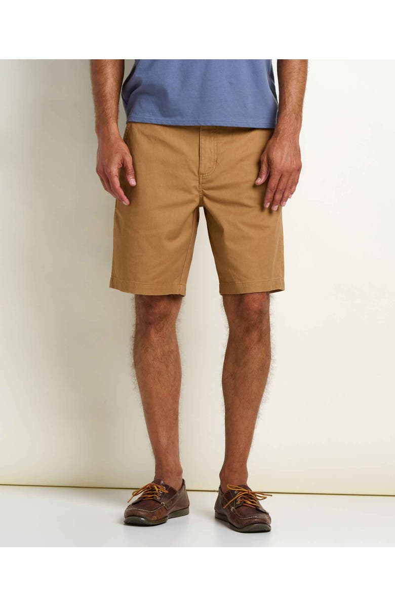 Toad & Co Mission Ridge Chino Short, Alternate, color, Tabac