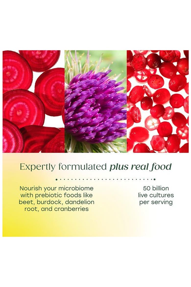 MegaFlora Probiotic + Prebiotic for Women with Cranberry, 50 Billion CFU, Vegetarian, 90 Capsules, Alternate, color, None