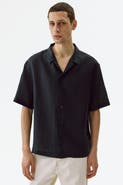 H&M Relaxed Fit Linen Resort Shirt