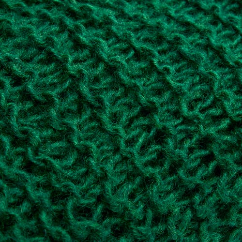 Feelgoodz Artisan Woven Karuna Infinity 100% Wool Scarf In Green
