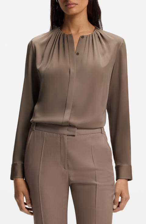Banorah Stretch Silk Top