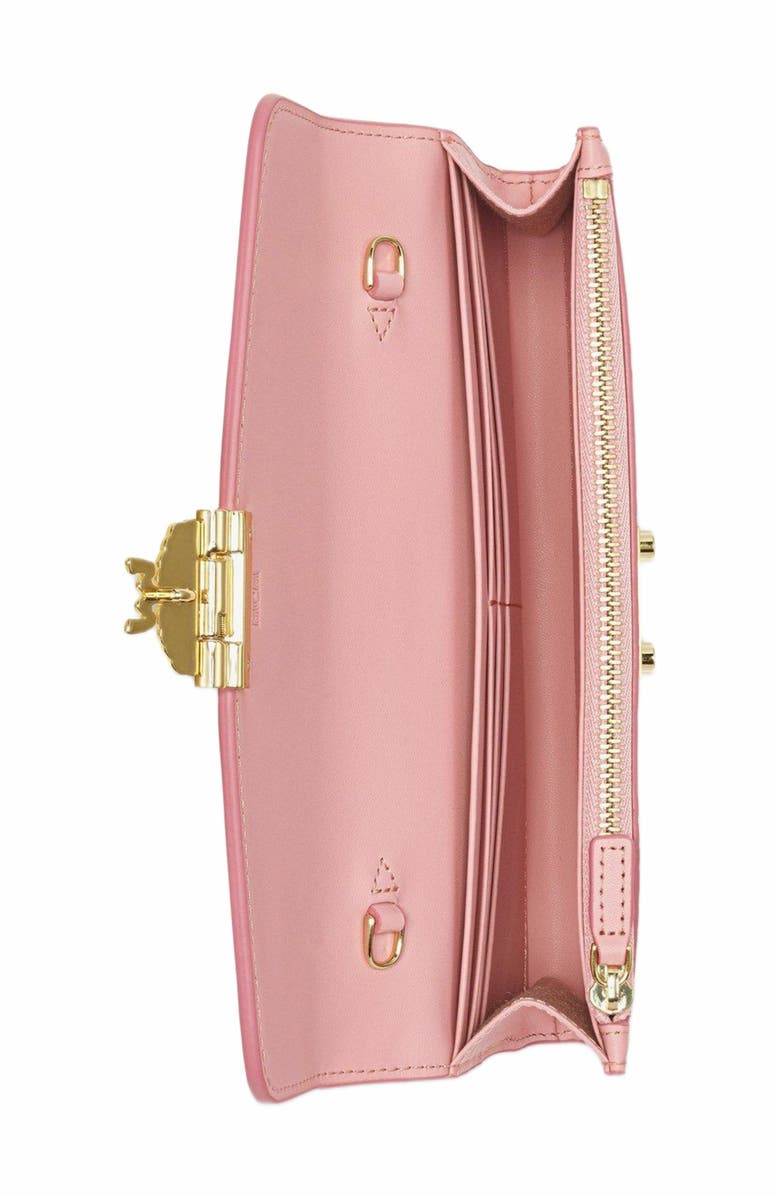 MCM Tracy Chain Wallet in Visetos, Alternate, color, Pink