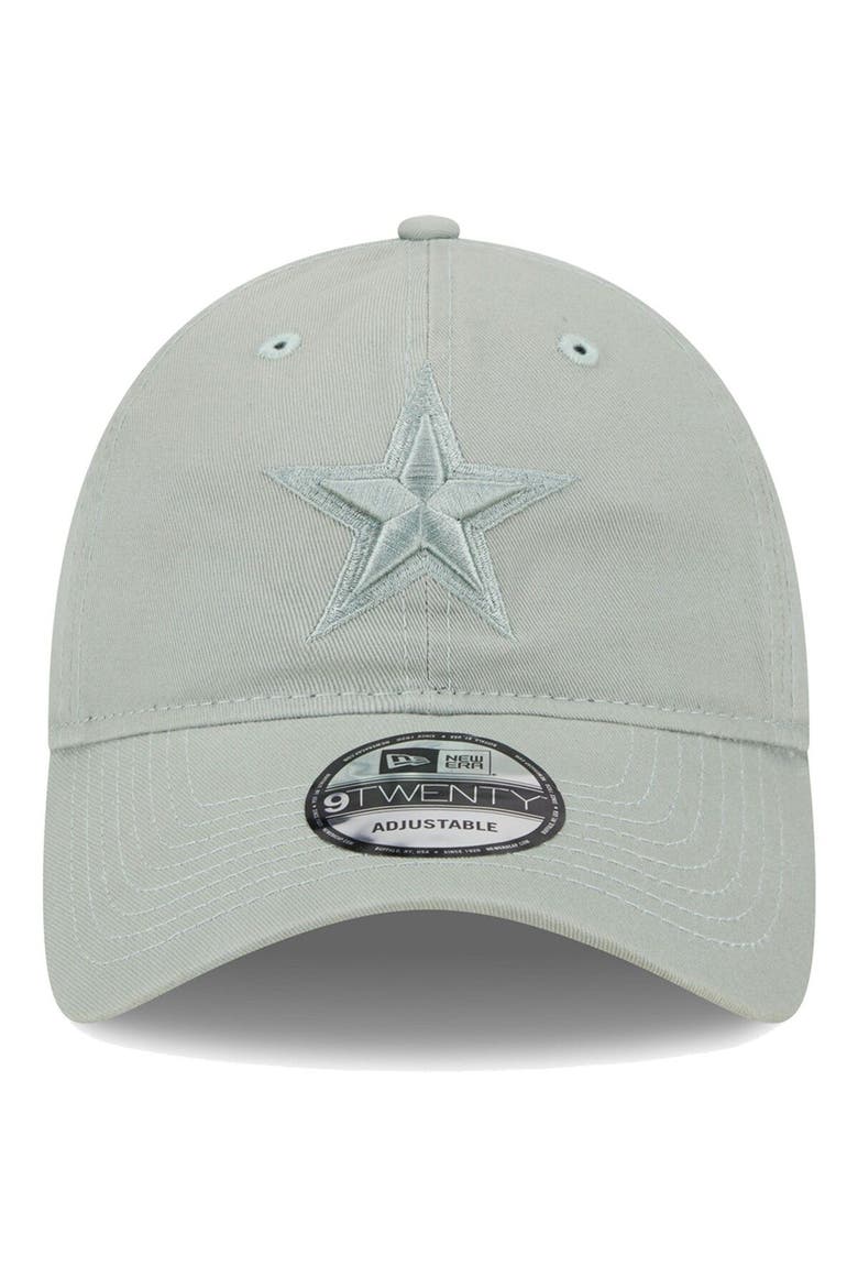 Men's New Era Green Dallas Cowboys Color Pack 9TWENTY Adjustable Hat, Alternate, color, Green