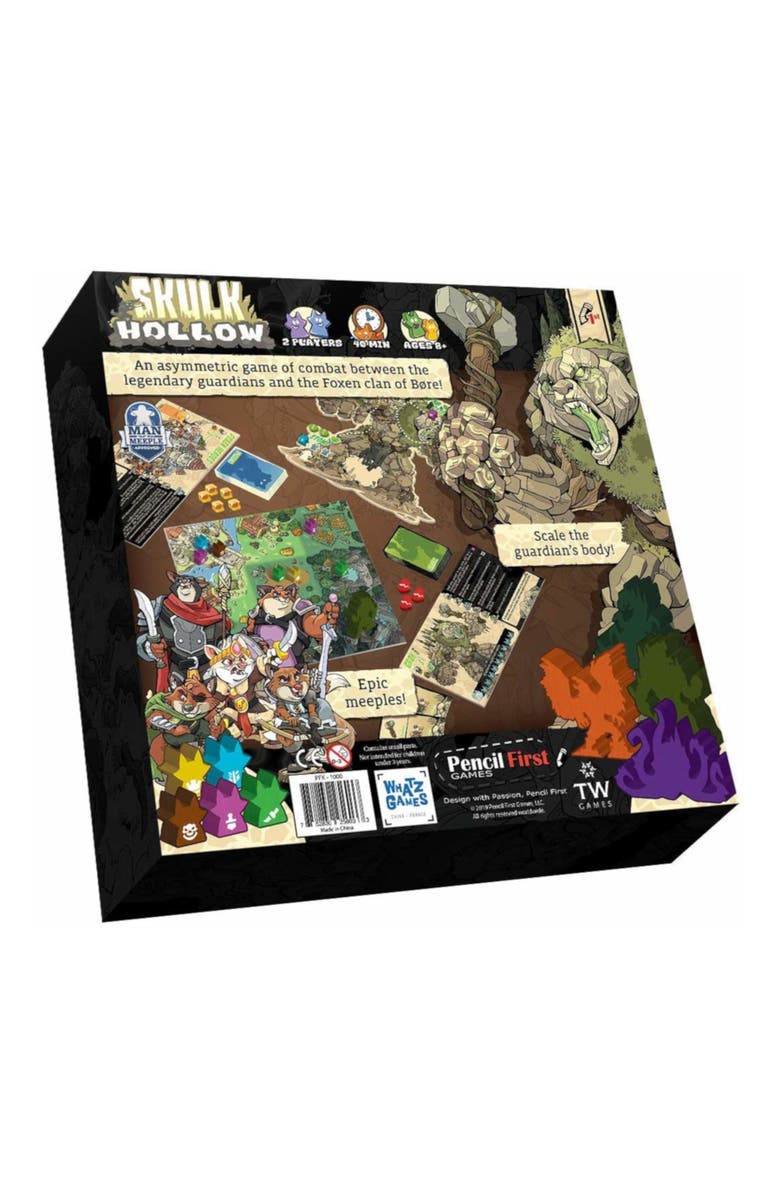 Pencil First Games, LLC Skulk Hollow Board Game, 2 Players, Alternate, color, Multicolored