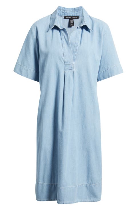 Organic Cotton Denim Dress
