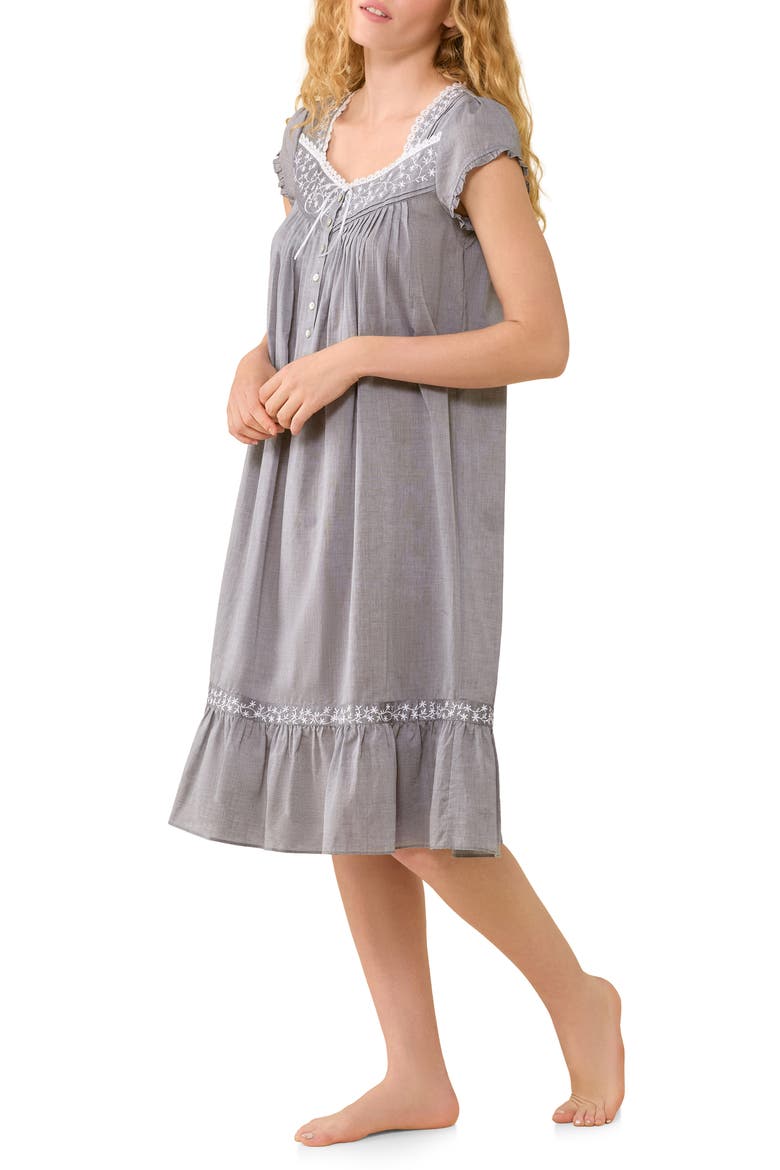 Waltz Nightgown, Alternate, color, CHARCOAL