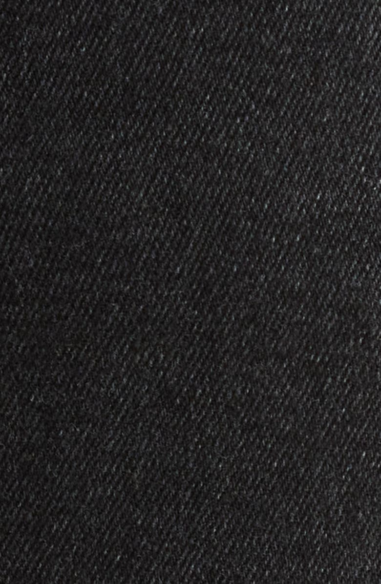 Re/Done The Slim Cigarette Jeans, Alternate, color, Backtoblack