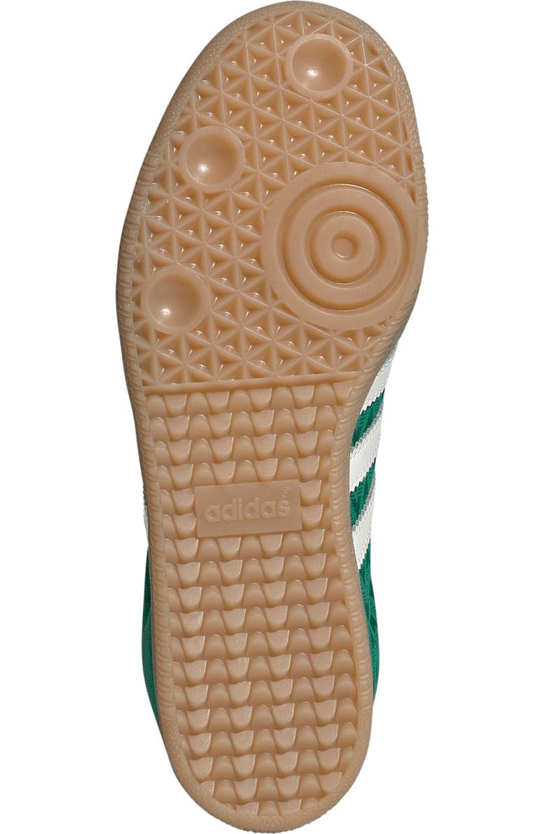 adidas Samba OG Sneaker, Alternate, color, Green/ Off White/ Gold