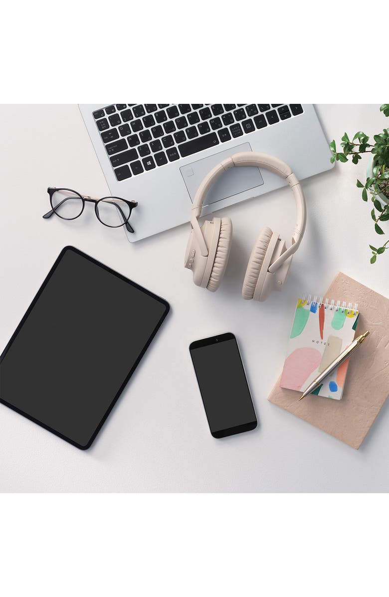 Audio-Technica ATH-S300BT Bluetooth Over-Ear Headphones, Alternate, color, Beige