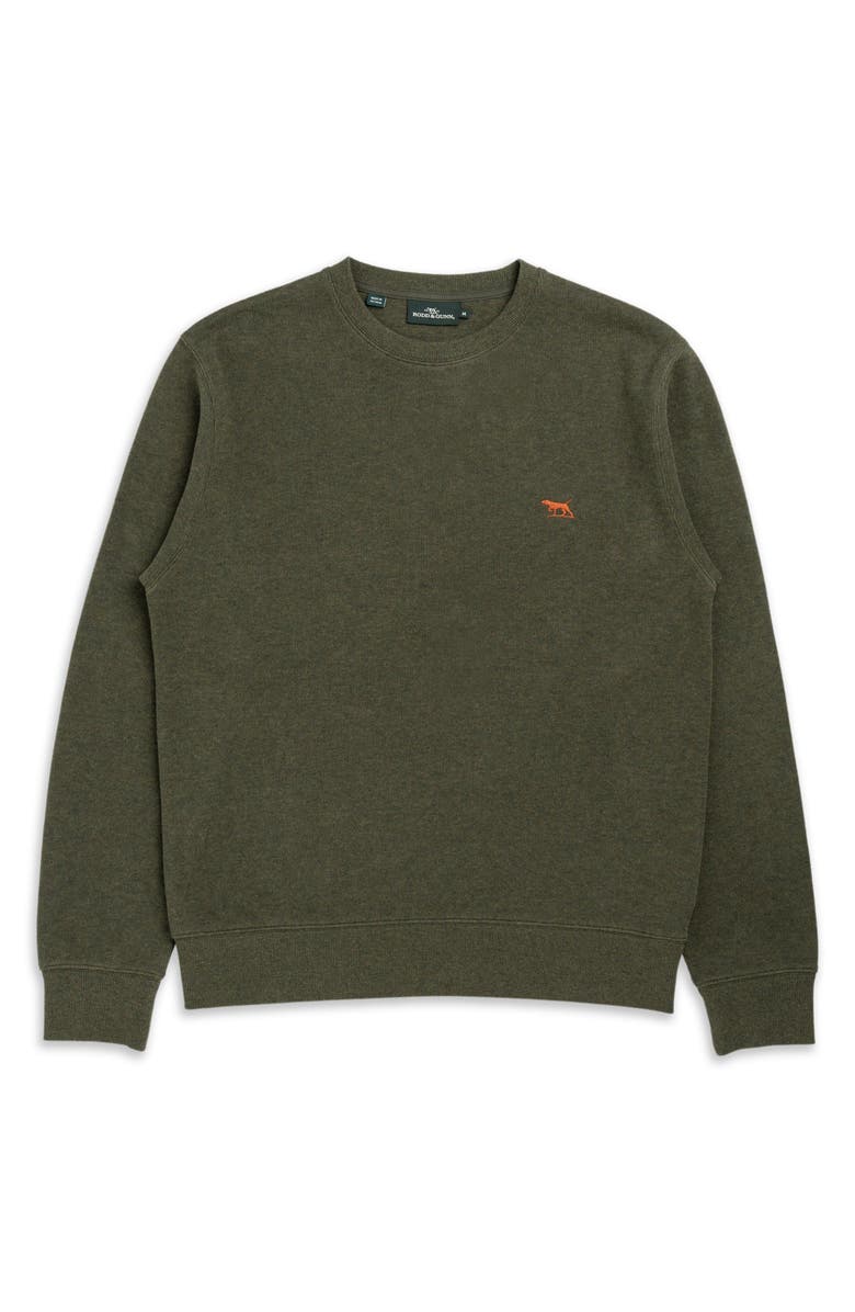 Rodd & Gunn Logo Detail Sweatshirt, Alternate, color, Seaweed