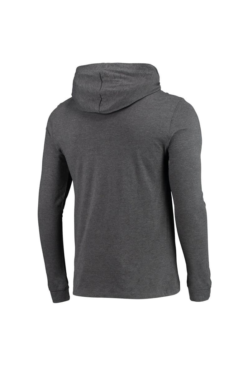 Men's Concepts Sport Orange/Heather Charcoal Syracuse Orange Meter Long Sleeve Hoodie T-Shirt & Jogger Pajama Set, Alternate, color, Orange