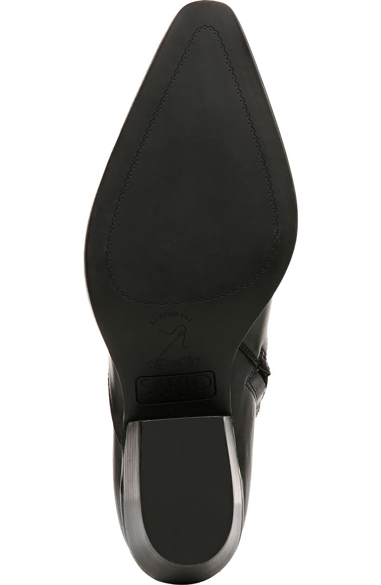 SARTO by Franco Sarto Blake Pointed Toe Bootie, Alternate, color, Black