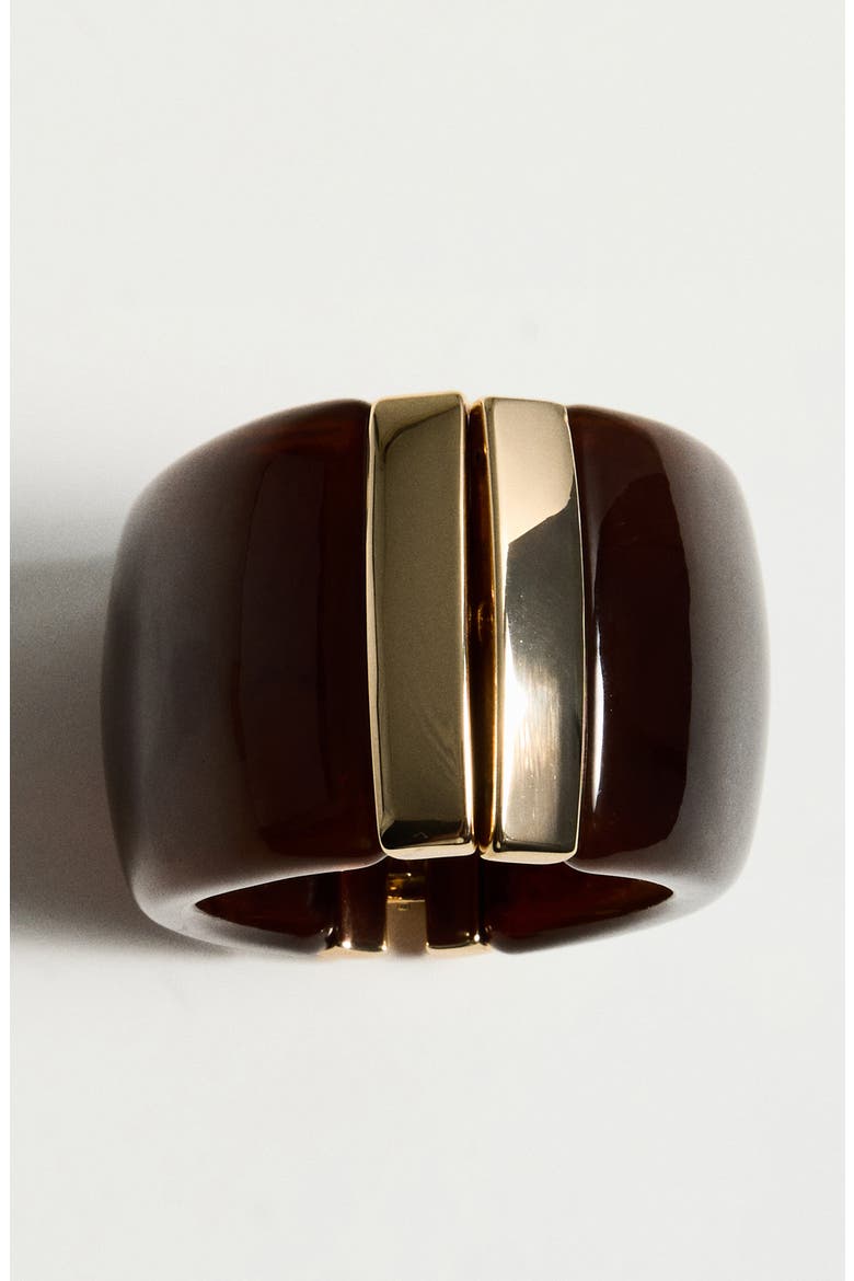 Rigid Bracelet, Alternate, color, BROWN
