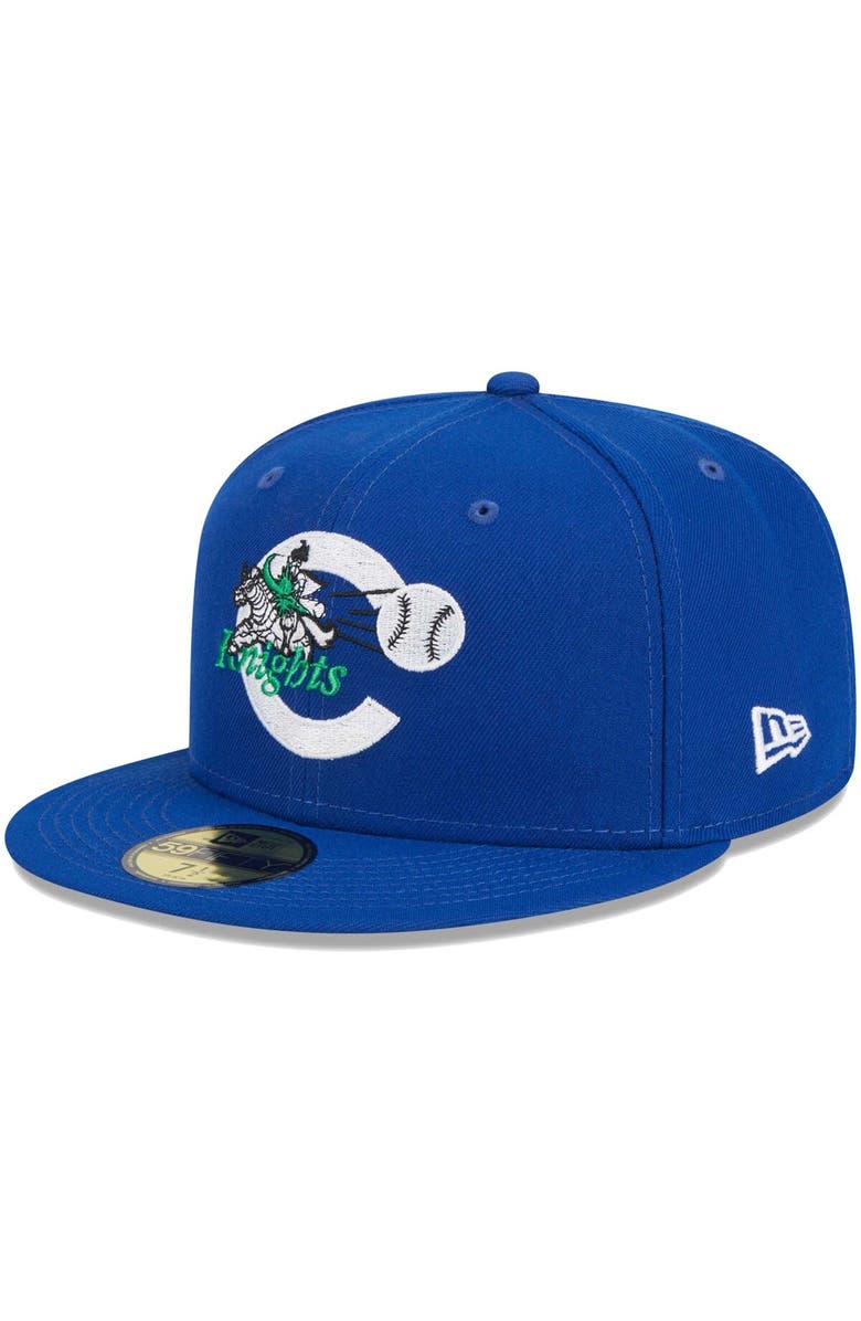 New Era Men's New Era Blue Charlotte Knights Theme Nights 1992 59FIFTY Fitted Hat, Main, color, Blue