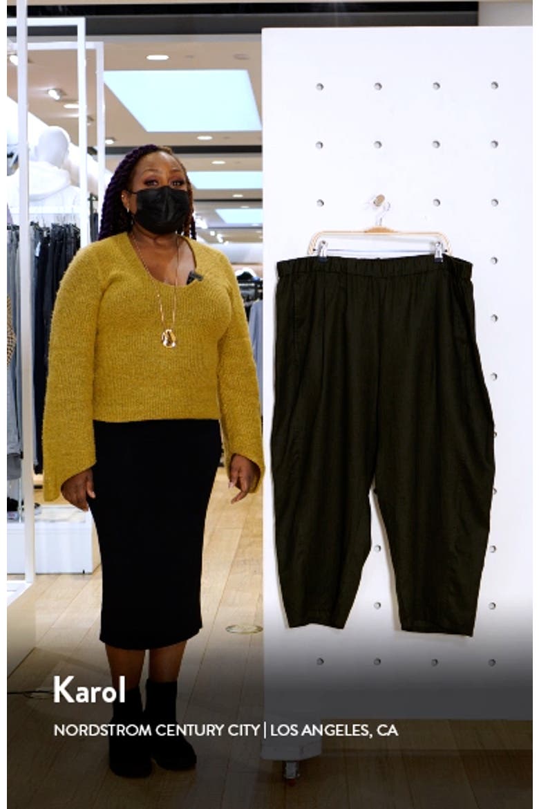 Lantern Organic Linen Ankle Pants video