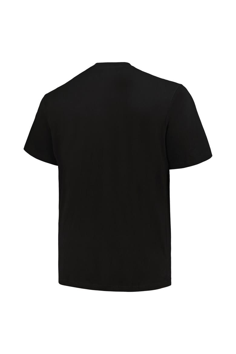 Men's Champion Black Purdue Boilermakers Big & Tall Football Helmet T-Shirt, Alternate, color, Black