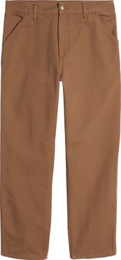 Carhartt Work In Progress Single Knee Organic Cotton Canvas Straight Leg Pants