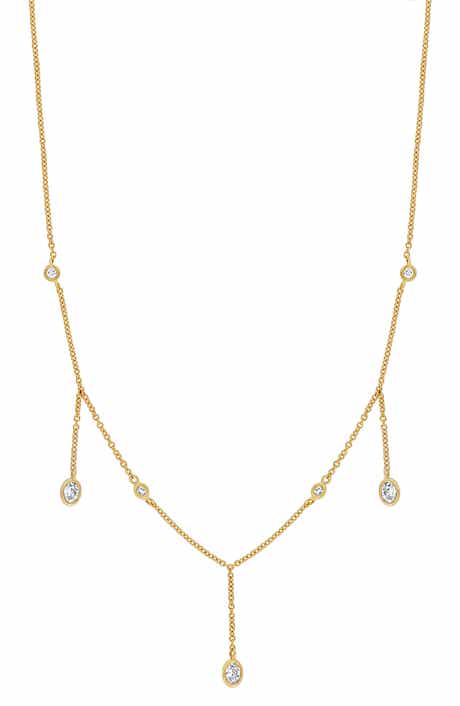 Bony Levy Monaco Diamond Shaker Necklace