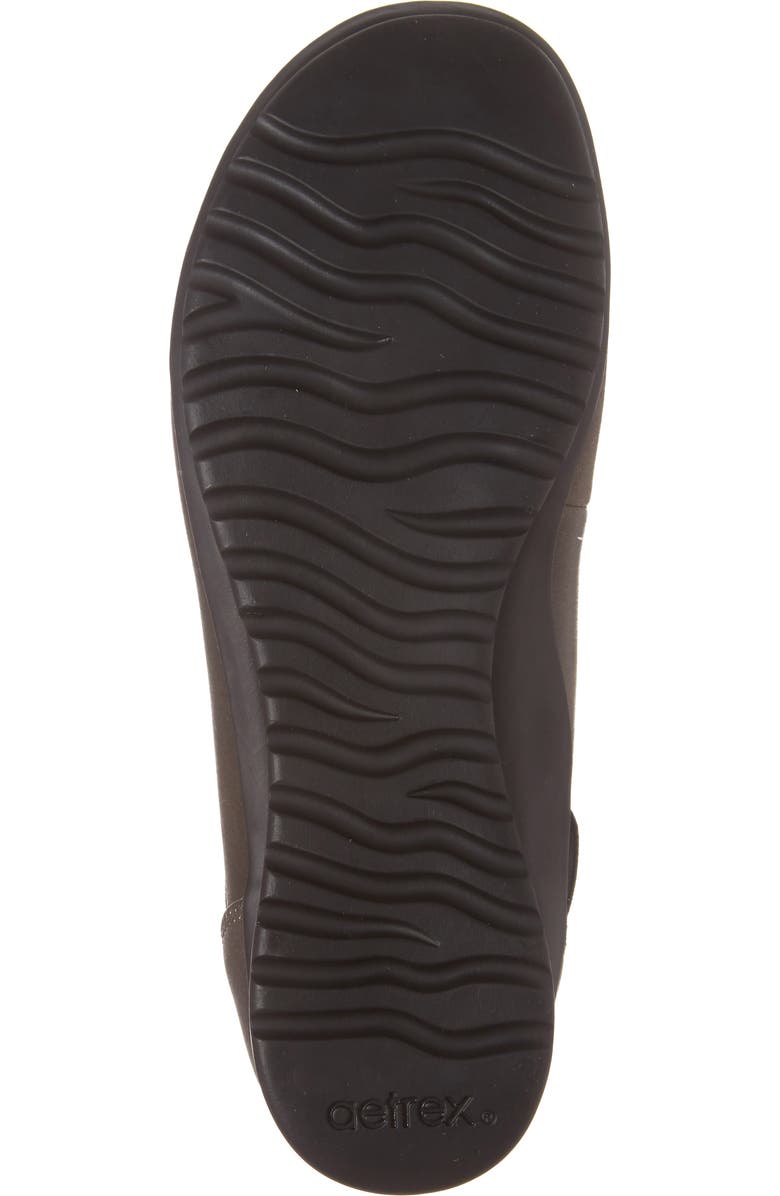 Aetrex 'Dakota' Ankle Strap Ballet Flat, Alternate, color,