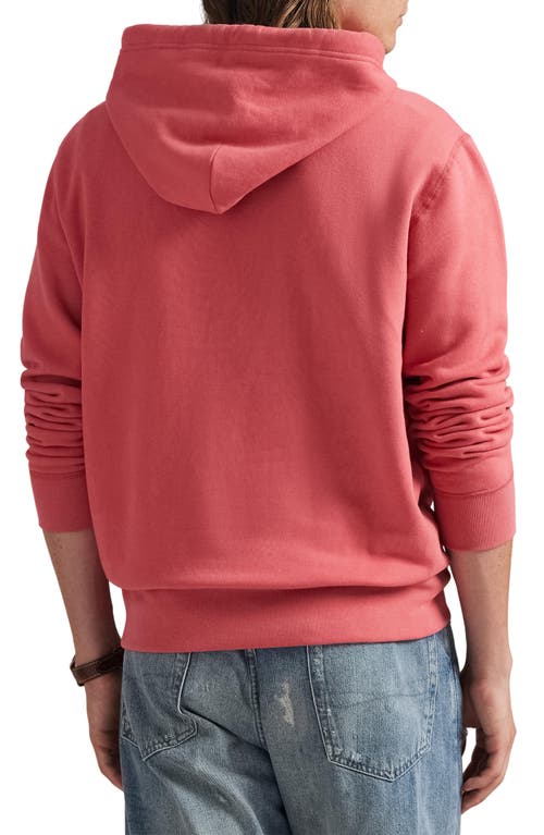 Polo Ralph Lauren The Rl Fleece Hoodie In Red
