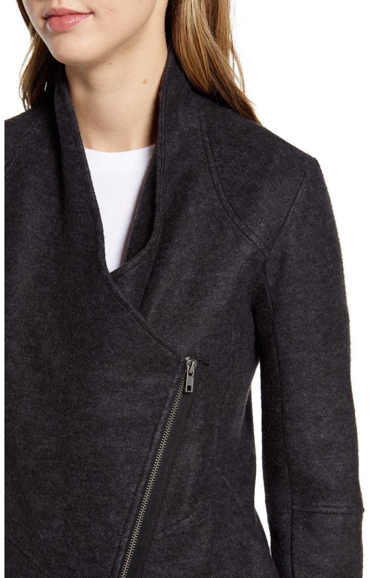 BB Dakota Brush It Off Jacket, Alternate, color, CHARCOAL