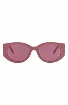 McQueen 54mm Oval Sunglasses